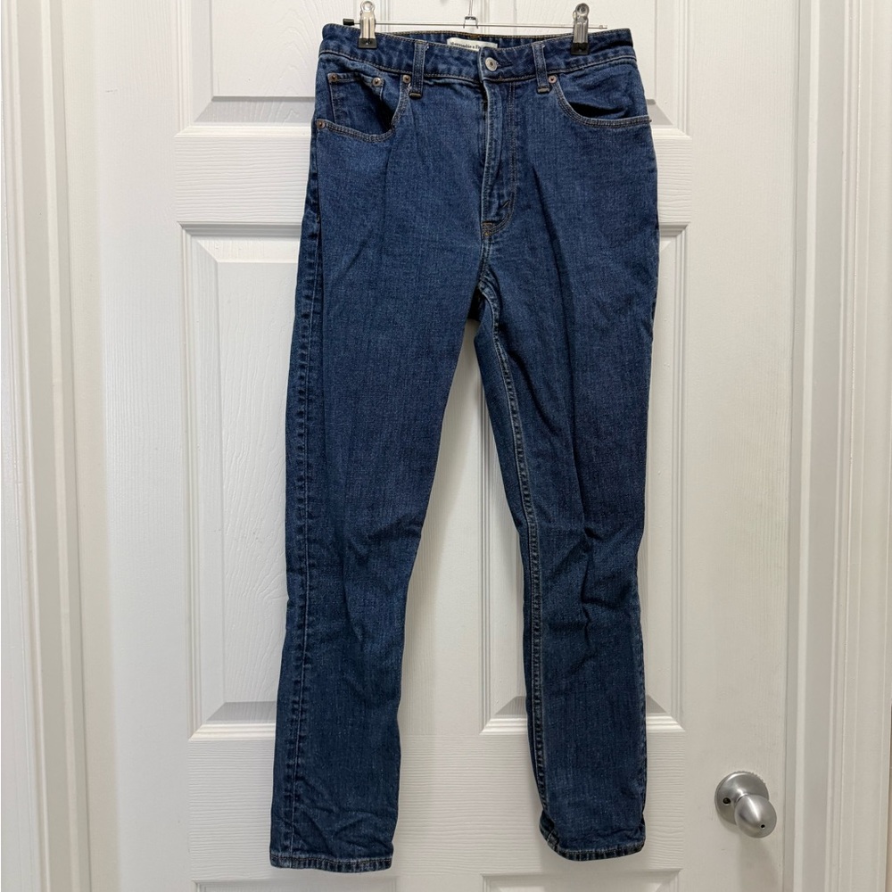 Abercrombie & Fitch Indigo Skinny Curve Love Jeans